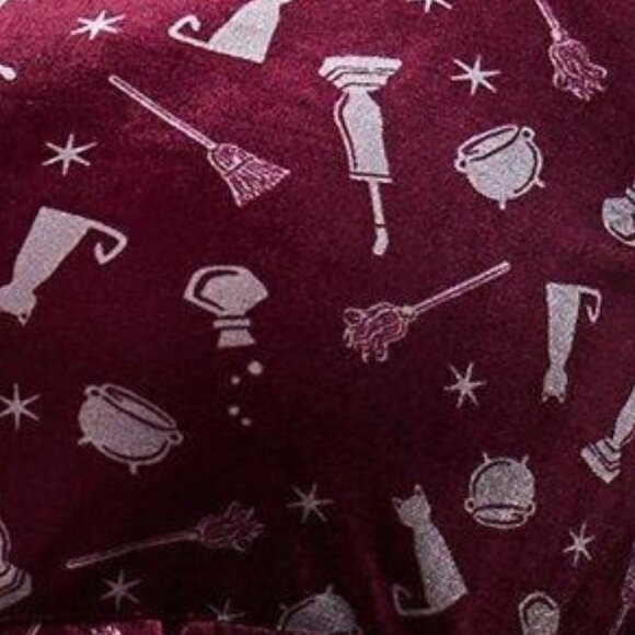 ❤️NWT VINTAGE TORRID DISNEY HOCUS POCUS VELVET COLLAR DRESS SANDERSON SISTERS - Picture 4 of 15